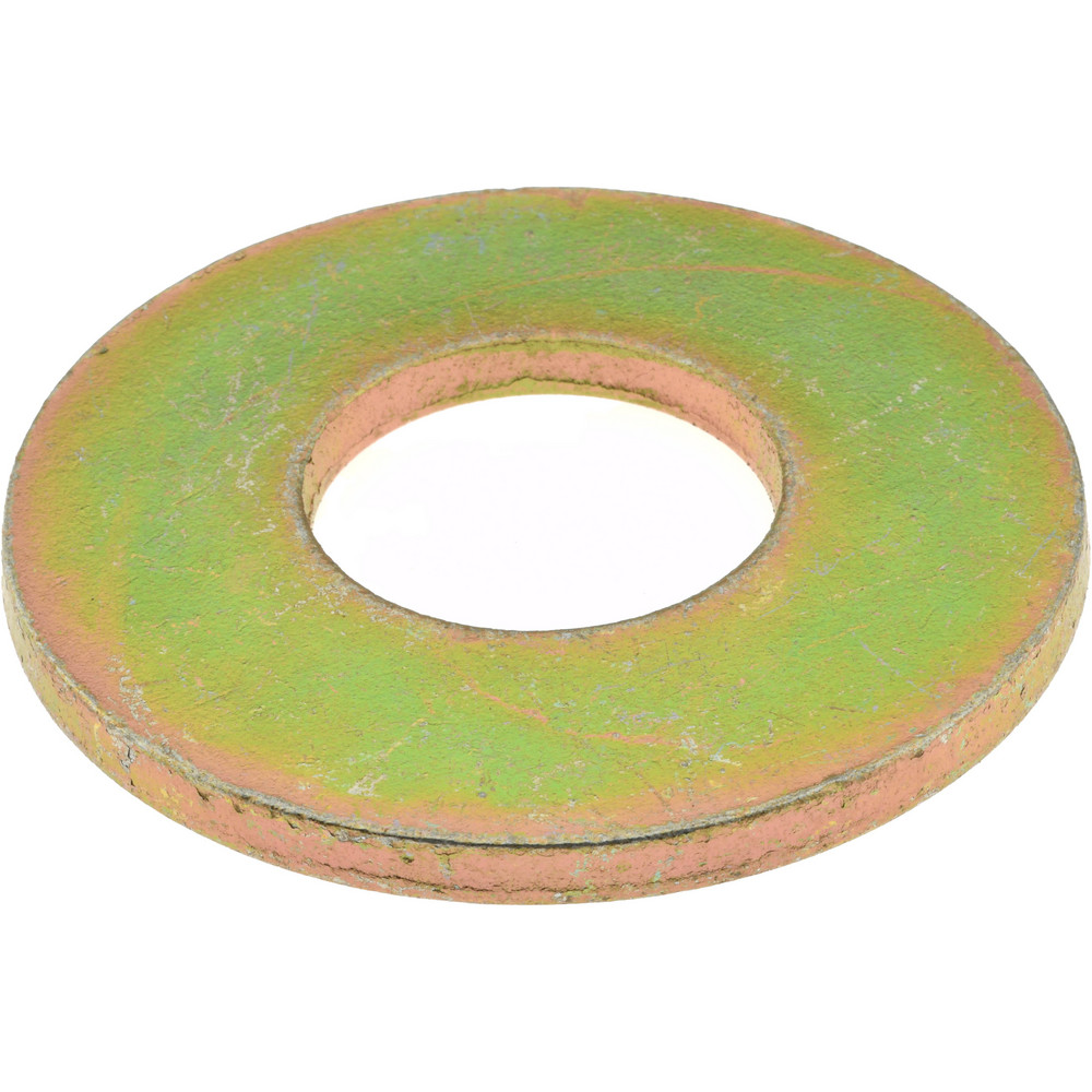 Value Collection - 1″ Screw USS Flat Washer: Grade 8 Steel, Yellow