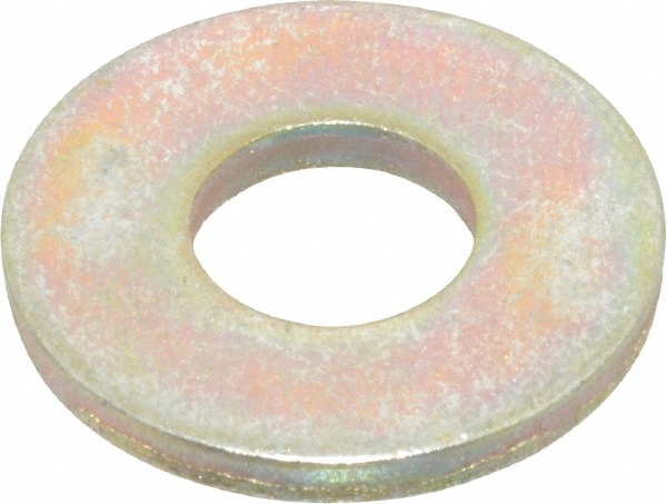 Value Collection UMD2031OY-PK100 5/16" Screw Extra Thick Flat Washer: Steel, Zinc Yellow Dichromate Finish Image