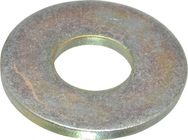 Value Collection UMD2056OY-PK50 9/16" Screw Extra Thick Flat Washer: Steel, Zinc Yellow Dichromate Finish Image