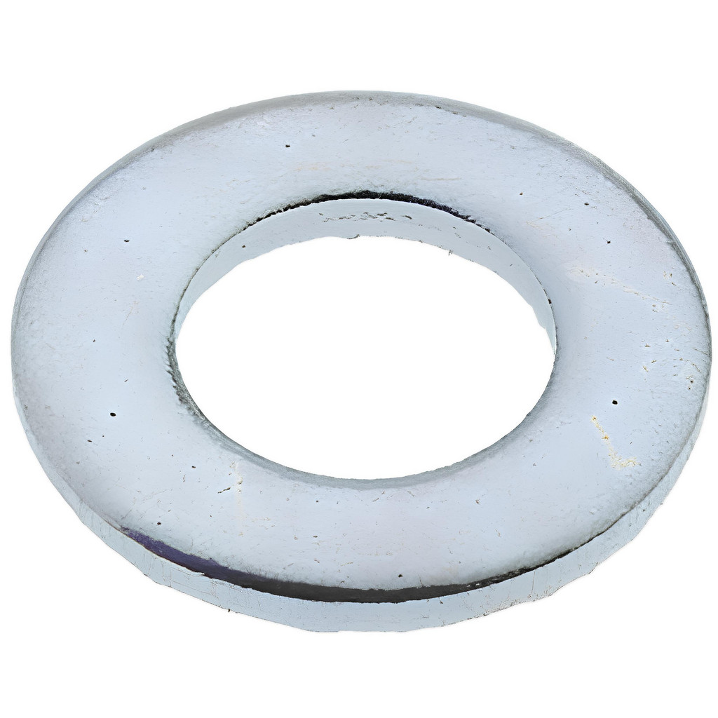 TheBoltBarn 5/8" USS Flat Washers – Grade 8 Steel, Zinc Yellow Finish – Buy By Quantity