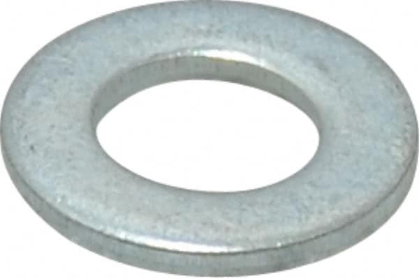 Metric M5 Screw Size Zinc Plated Finish Steel Flat Washer DIN 125 5.3 mm 