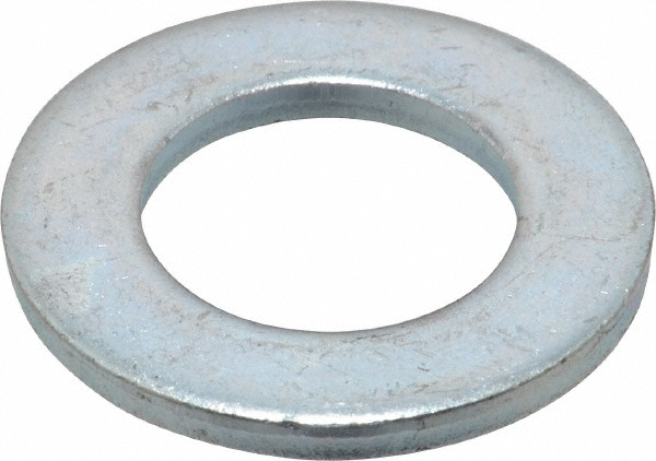 Value Collection 370029PR M20 Screw Standard Flat Washer: Steel, Zinc-Plated Image