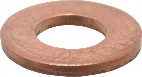 Value Collection R51091190 1/4" Screw Standard Flat Washer: Copper, Plain Finish Image