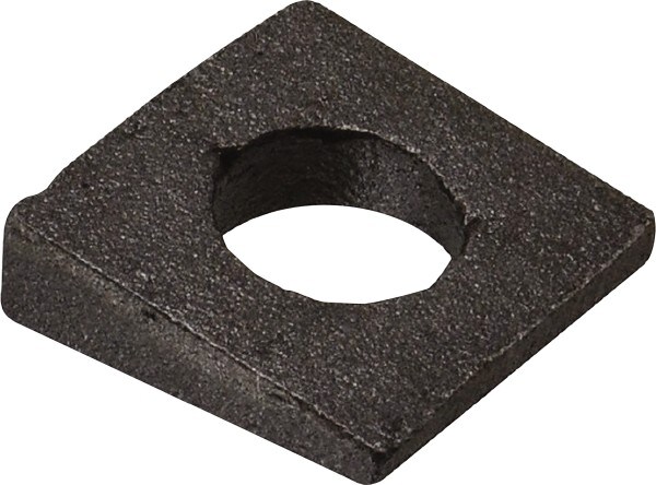 3/4" Bolt, Low Carbon Steel  Beveled Square Washer