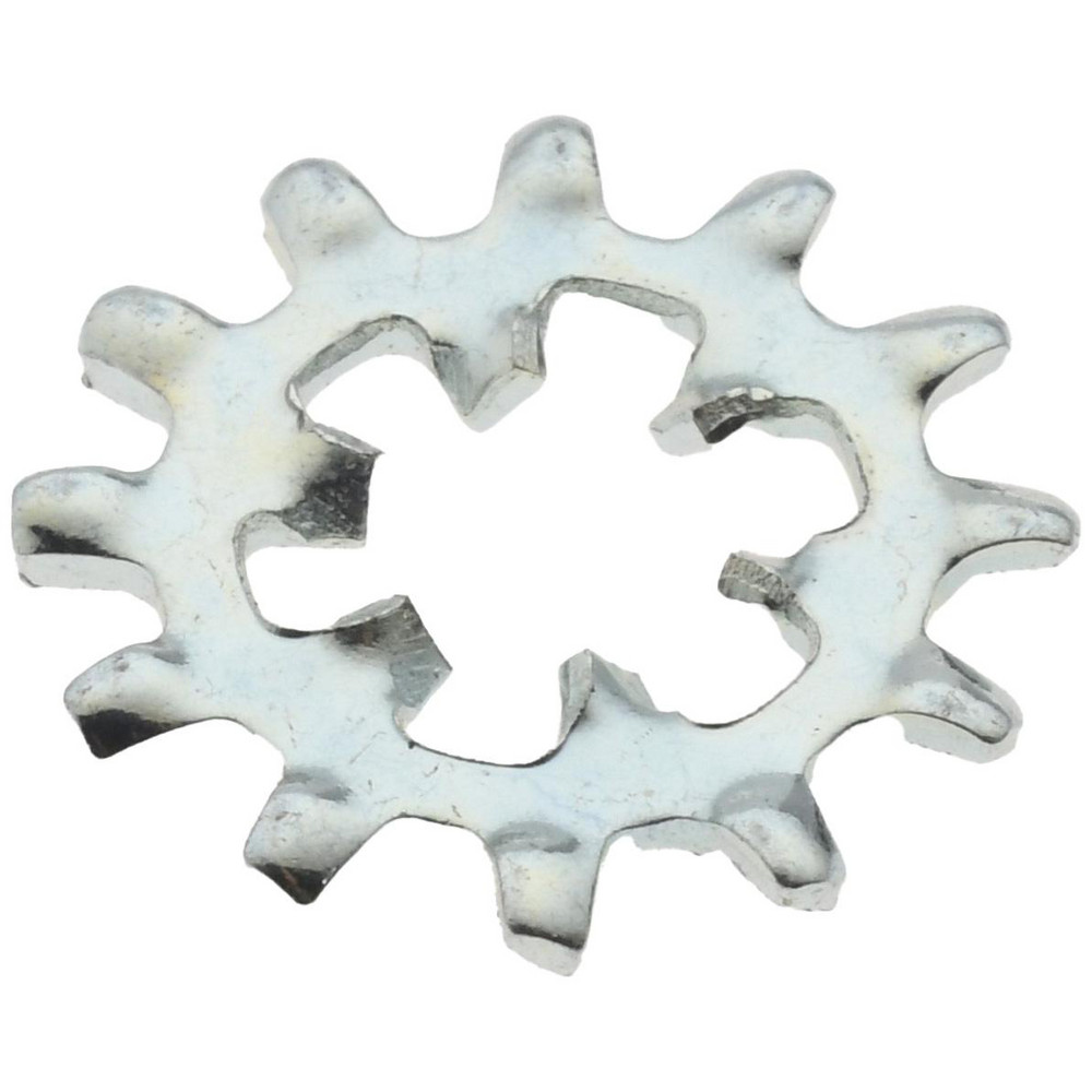 #8 Screw, 0.176" ID, Steel Internal Tooth & External Tooth Lock Washer