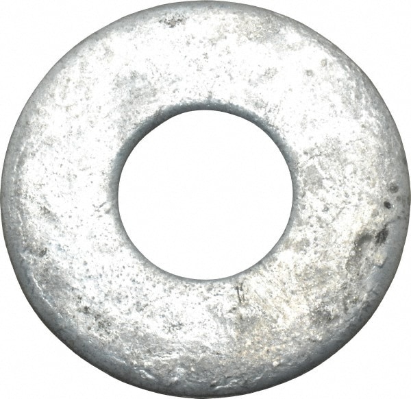 Value Collection USFW1000100OG 1" Screw USS Flat Washer: Steel, Galvanized Finish Image