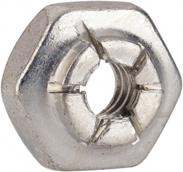 Flex-Loc 21FA-632 #6-32 UNJC Grade 2 Hex Lock Nut with Expanding Flex Top 