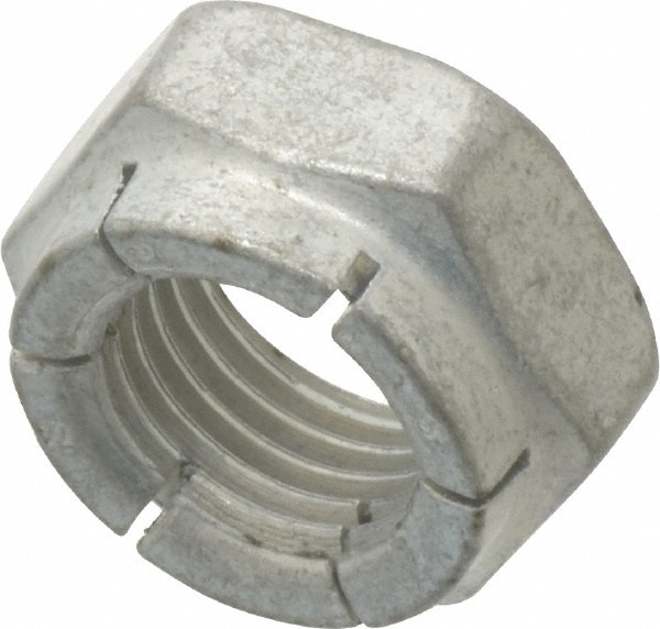 Flex-Loc 21FK-624 3/8-24 UNJF Grade 2 Hex Lock Nut with Expanding Flex Top Image