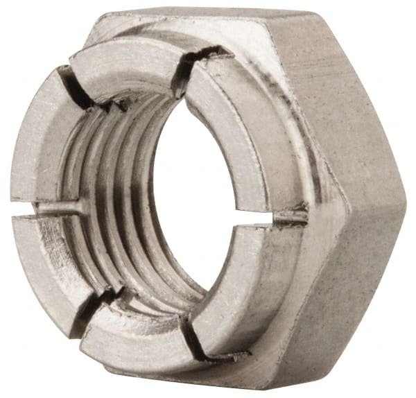 3/8-24 Flexloc Nuts Regular Steel Full Height 