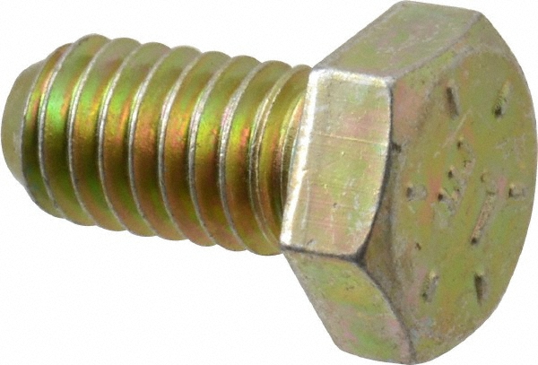 Value Collection DACS0310063CY Hex Head Cap Screw: 5/16-18 x 5/8", Grade 8 Steel, Zinc-Plated Image