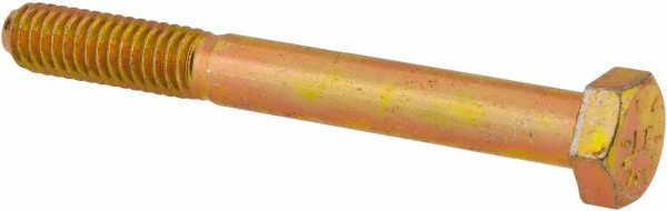Value Collection DACS0310275CY Hex Head Cap Screw: 5/16-18 x 2-3/4", Grade 8 Steel, Zinc-Plated Image