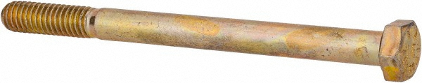 Value Collection DACS0310400CY Hex Head Cap Screw: 5/16-18 x 4", Grade 8 Steel, Zinc-Plated Image