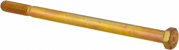 Value Collection DACS0380600CY Hex Head Cap Screw: 3/8-16 x 6", Grade 8 Steel, Zinc-Plated Image