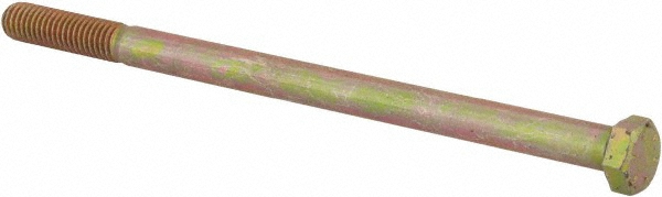 Value Collection DACS0380650CY Hex Head Cap Screw: 3/8-16 x 6-1/2", Grade 8 Steel, Zinc-Plated Image
