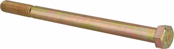 Value Collection DACS0440650CY Hex Head Cap Screw: 7/16-14 x 6-1/2", Grade 8 Steel, Zinc-Plated Image