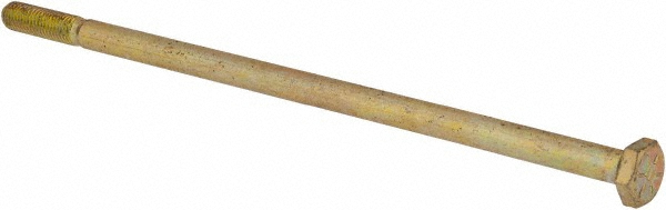 Value Collection DACS0250600FY Hex Head Cap Screw: 1/4-28 x 6", Grade 8 Steel, Zinc-Plated Image