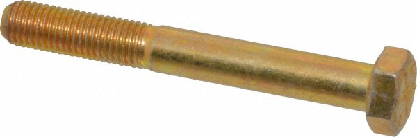 Value Collection DACS0310250FY Hex Head Cap Screw: 5/16-24 x 2-1/2", Grade 8 Steel, Zinc-Plated Image