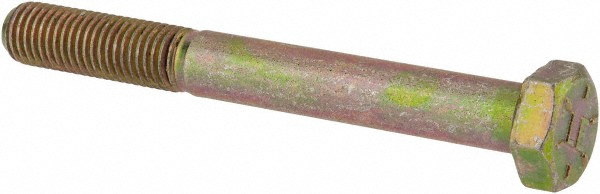 Value Collection DACS0310275FY Hex Head Cap Screw: 5/16-24 x 2-3/4", Grade 8 Steel, Zinc-Plated Image