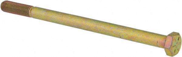 Value Collection DACS0310500FY Hex Head Cap Screw: 5/16-24 x 5", Grade 8 Steel, Zinc-Plated Image