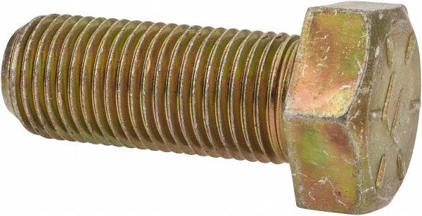 Value Collection DACS0500125FY Hex Head Cap Screw: 1/2-20 x 1-1/4", Grade 8 Steel, Zinc-Plated Image