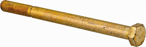 Value Collection DACS0500650FY Hex Head Cap Screw: 1/2-20 x 6-1/2", Grade 8 Steel, Zinc-Plated Image