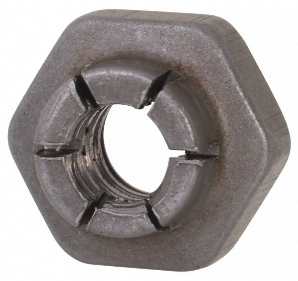 Flex-Loc 20FA-1024 #10-24 UNJC Grade 2 Hex Lock Nut with Expanding Flex Top Image