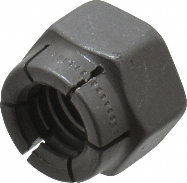 Flex-Loc 20FAF-616 3/8-16 UNC Grade 2 Hex Lock Nut with Expanding Flex Top Image