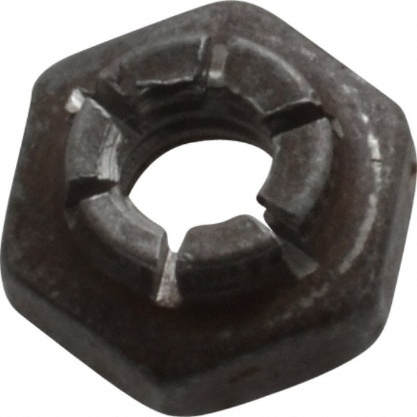 Flex-Loc 20FK-1024 #10-24 UNJC Grade 2 Hex Lock Nut with Expanding Flex Top Image