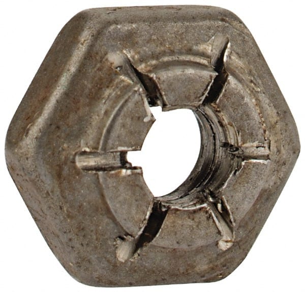 Flex-Loc 20FK-632 #6-32 UNJC Grade 2 Hex Lock Nut with Expanding Flex Top 