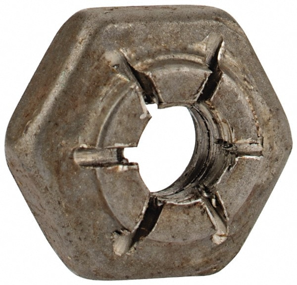 Flex-Loc 20FK-632 #6-32 UNJC Grade 2 Hex Lock Nut with Expanding Flex Top 