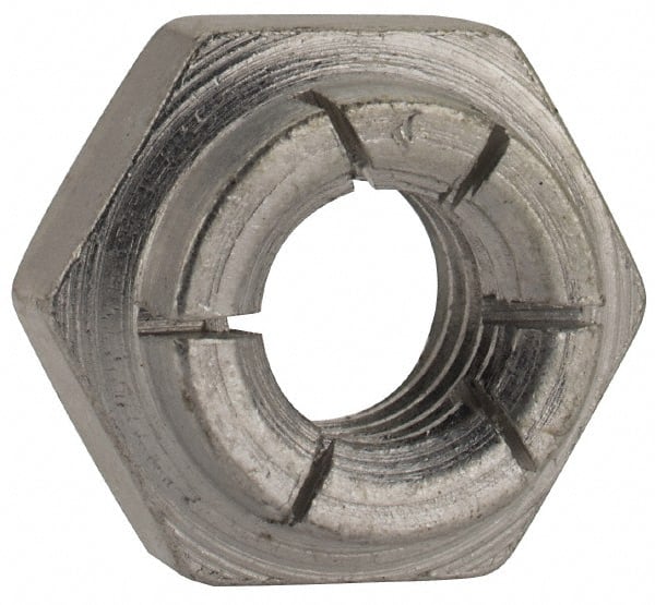 Flex-Loc 21FA-518 5/16-18 UNC Grade 2 Heavy Hex Lock Nut with Expanding Flex Top 
