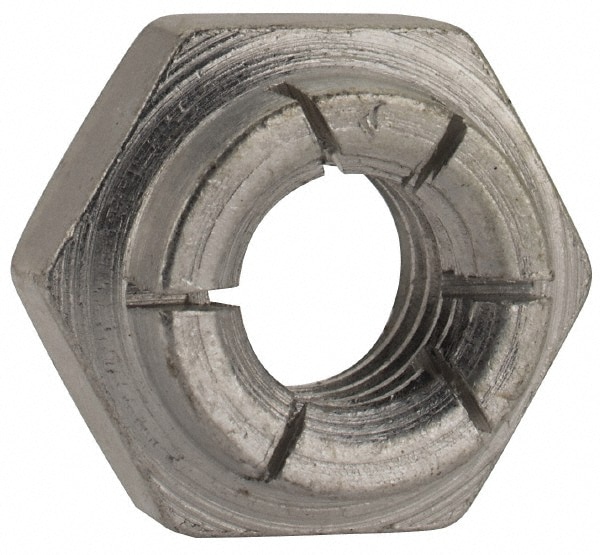 Flex-Loc 21FA-518 5/16-18 UNC Grade 2 Heavy Hex Lock Nut with Expanding Flex Top Image