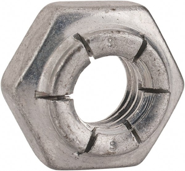 Flex-Loc 21FK-518 5/16-18 UNC Grade 2 Heavy Hex Lock Nut with Expanding Flex Top 