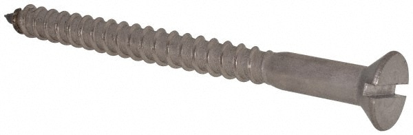 Value Collection R63040644 #14, 3" OAL, Slotted Drive, Flat Head Wood Screw Image