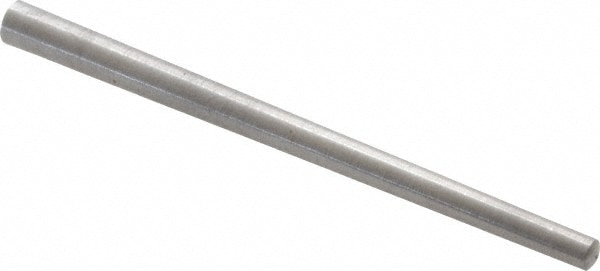 Value Collection MSC67548644X Size 2/0, 0.0994" Small End Diam, 0.141" Large End Diam, Uncoated Steel Taper Pin Image