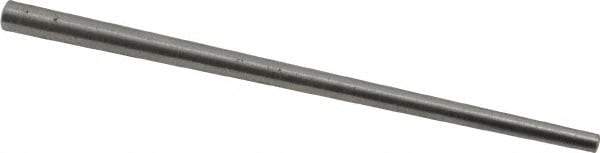 Value Collection MSC67549048X Size 0, 0.0936" Small End Diam, 0.156" Large End Diam, Uncoated Steel Taper Pin Image