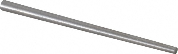 Value Collection MSC67549360X Size 1, 0.1096" Small End Diam, 0.172" Large End Diam, Uncoated Steel Taper Pin Image