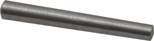 Value Collection 34832X Size 2, 0.1618" Small End Diam, 0.193" Large End Diam, Uncoated Steel Taper Pin Image