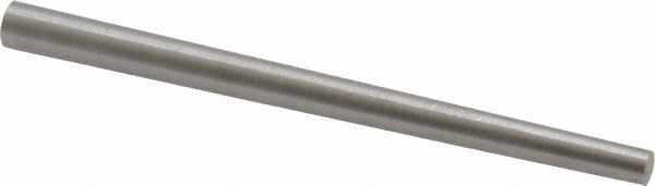 Value Collection KP64658X Size 3, 0.1566" Small End Diam, 0.219" Large End Diam, Uncoated Steel Taper Pin Image