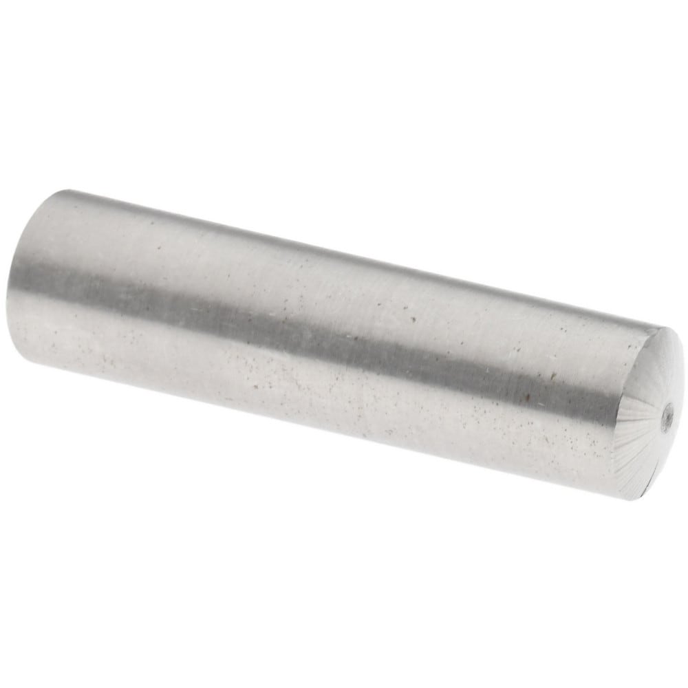 Size 8, 0.4556" Small End Diam, 0.492" Large End Diam, Uncoated Steel Taper Pin