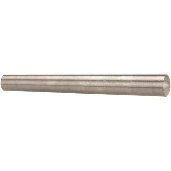 Size 9, 0.487" Small End Diam, 0.591" Large End Diam, Uncoated Steel Taper Pin