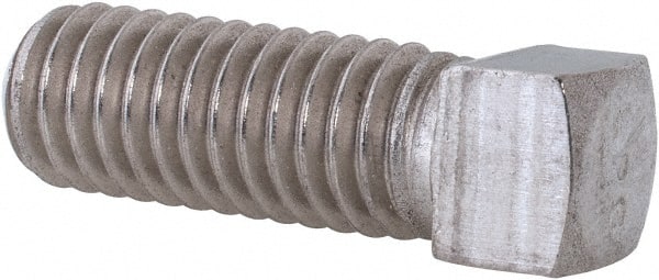 Value Collection R63006260 Set Screw: 3/8-16 x 1", Cup Point, Stainless Steel, Grade 18-8 