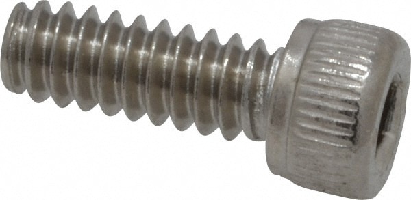 Value Collection R63006361 Hex Head Cap Screw: #6-32 x 3/8", Grade 316 Stainless Steel Image