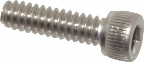 Value Collection R63006842 Hex Head Cap Screw: #6-32 x 1/2", Grade 316 Stainless Steel 