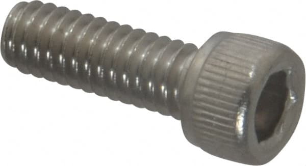 Value Collection R63006969 Hex Head Cap Screw: #8-32 x 1/2", Grade 316 Stainless Steel 