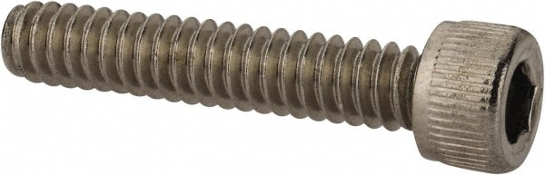 Value Collection R63003243 Hex Head Cap Screw: #10-24 x 1", Grade 316 Stainless Steel Image