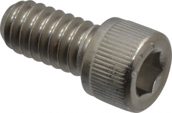 Value Collection R63003440 Hex Head Cap Screw: 1/4-20 x 1/2", Grade 316 Stainless Steel Image