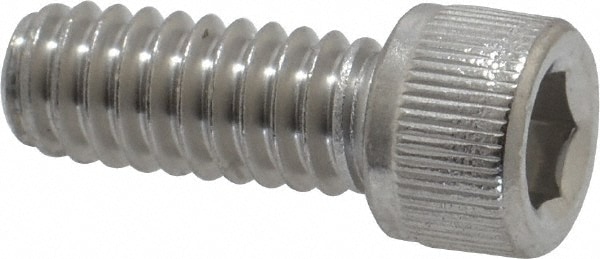 Value Collection R63003443 Hex Head Cap Screw: 1/4-20 x 5/8", Grade 316 Stainless Steel Image