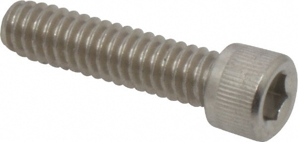 Value Collection R63003024 Hex Head Cap Screw: 1/4-20 x 1", Grade 316 Stainless Steel Image