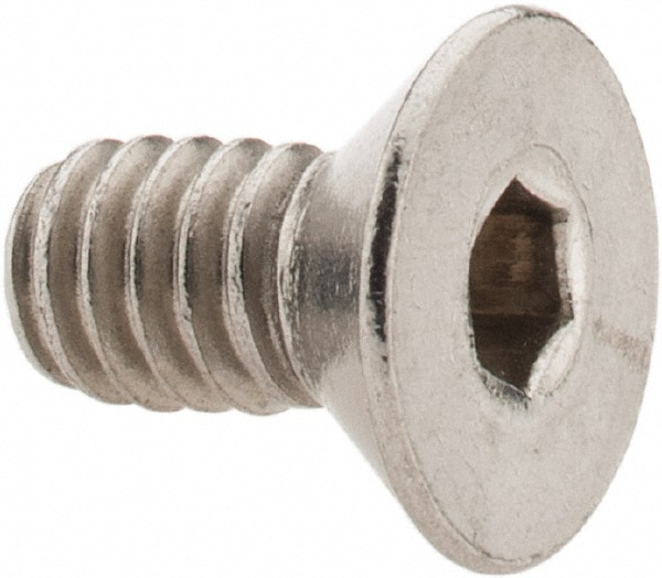 Value Collection R63064128 1/4-20 1/2" OAL Hex Socket Drive Flat Socket Cap Screw Image